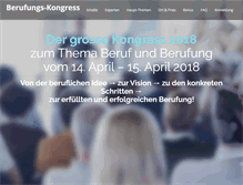 Tablet Screenshot of berufungs-kongress.com